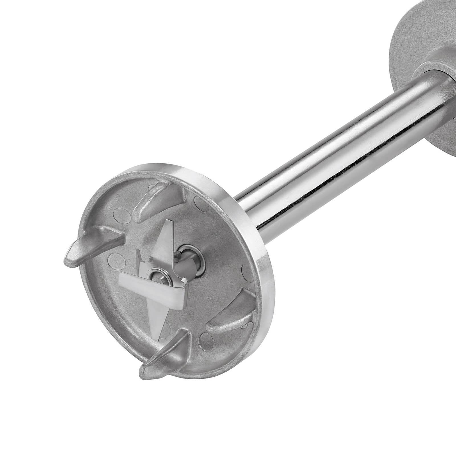 A picture of the universal blade of the hand blender.