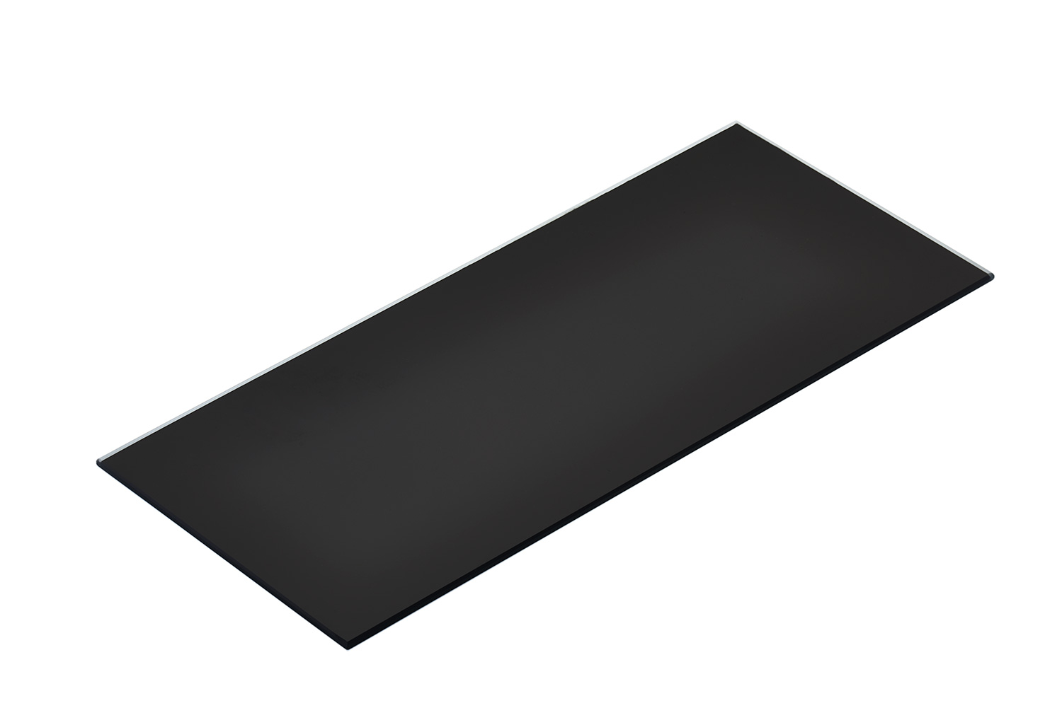 Glass front, black Glass front, black