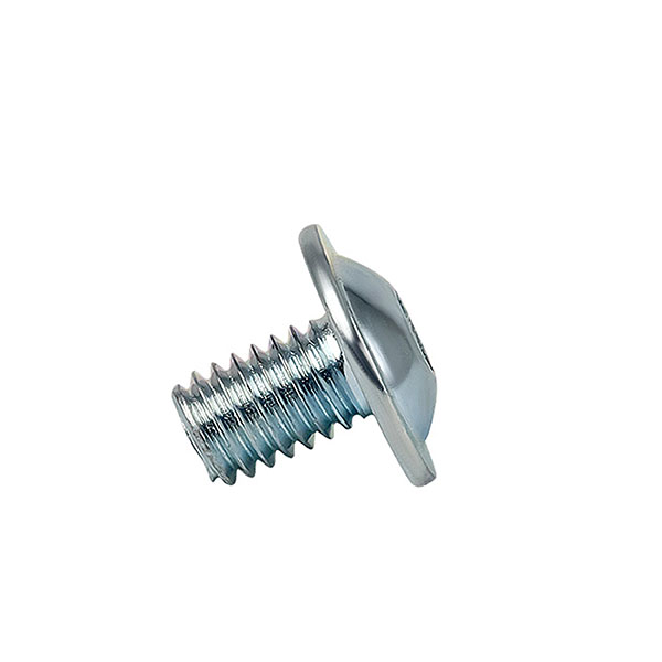 Oval-head flange screw