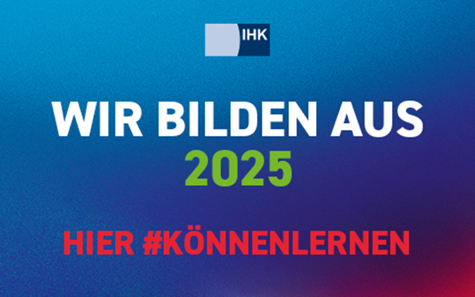 We train; IHK sticker We train; IHK sticker