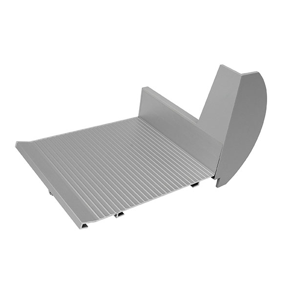 Schneidgutschlitten mit Führungskufen Schneidgutschlitten mit Führungskufen