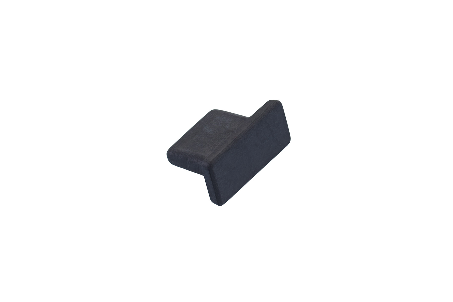 Rubber foot, plug-on type Rubber foot, plug-on type
