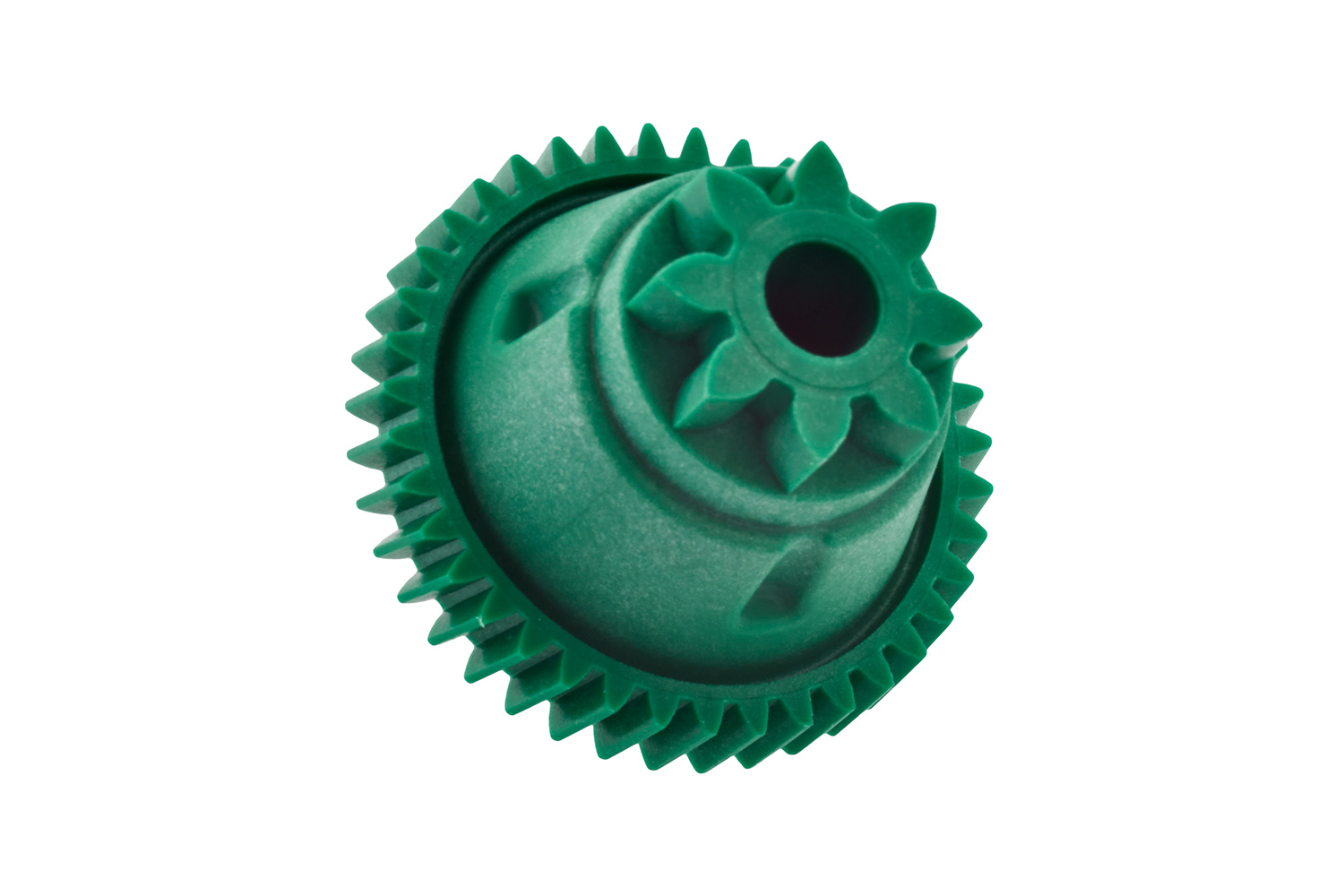 Motor gear, green