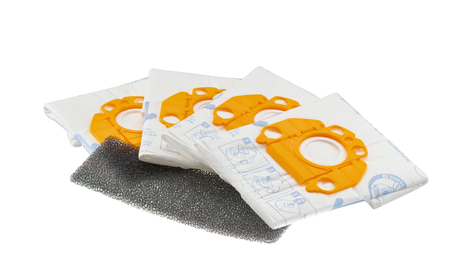 Vacuum cleaner bags with filter Vacuum cleaner bags with filter