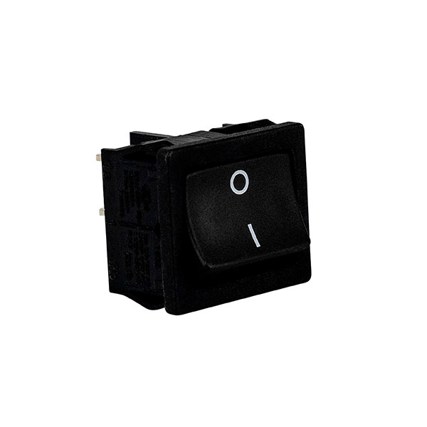 Schwarzer Netzschalter Schwarzer Netzschalter