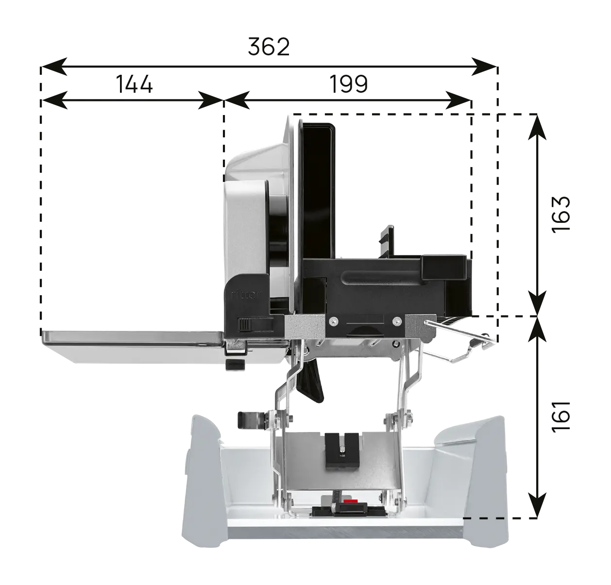 Built-in food slicer BFS 52 S