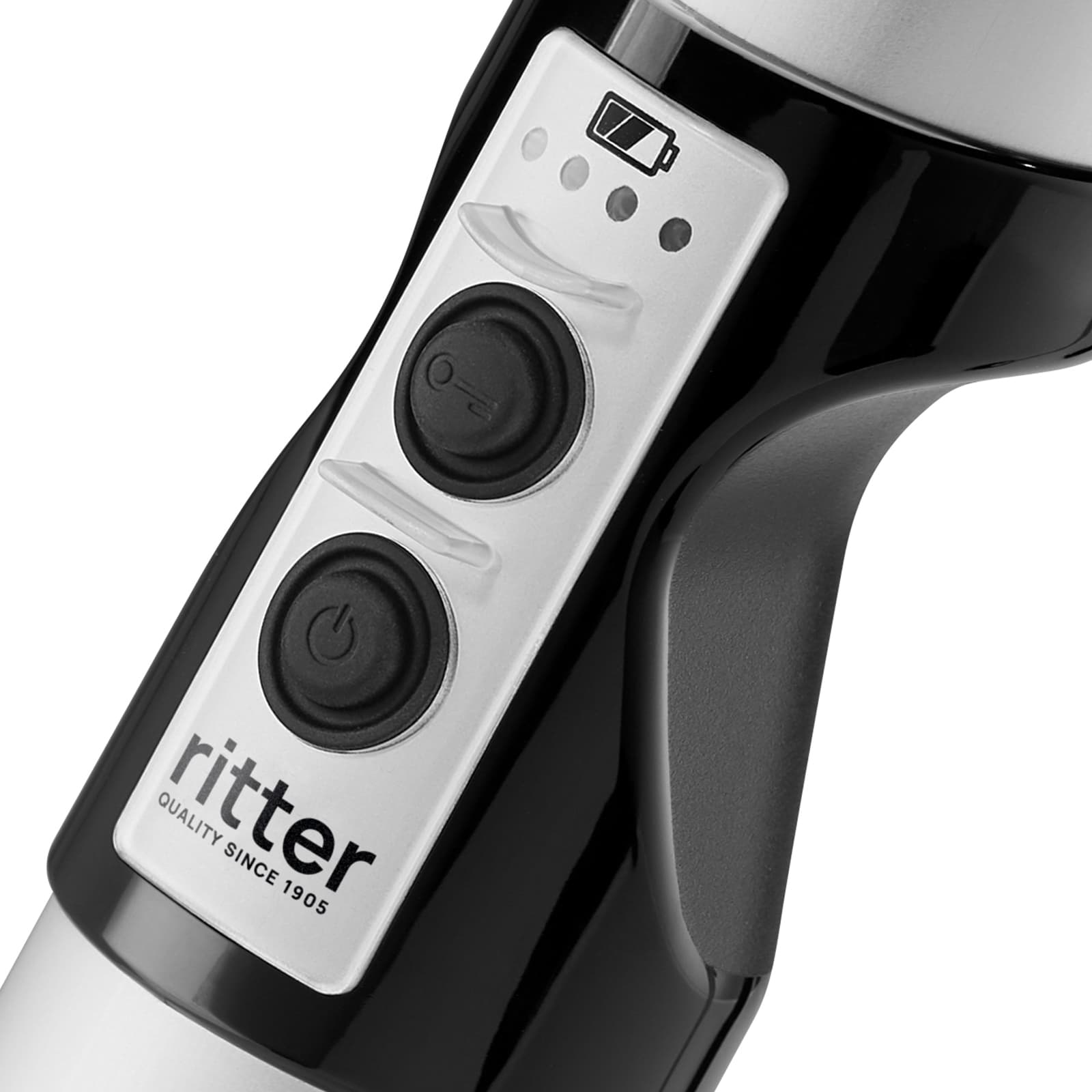 A picture of the 2-finger system of the hand blender.