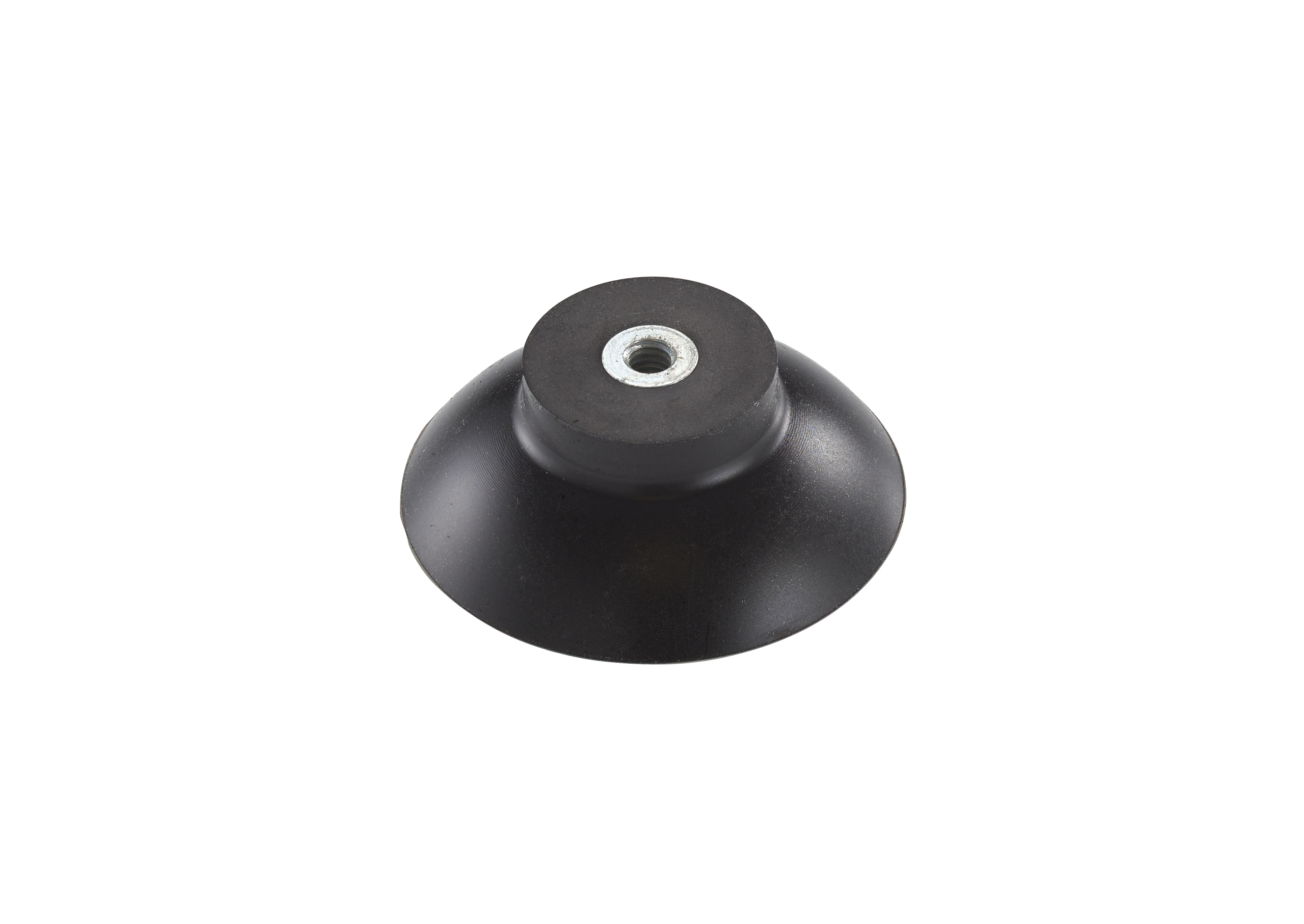 Schwarzer, rutschfester Gummifuß zum Anschrauben Schwarzer, rutschfester Gummifuß zum Anschrauben